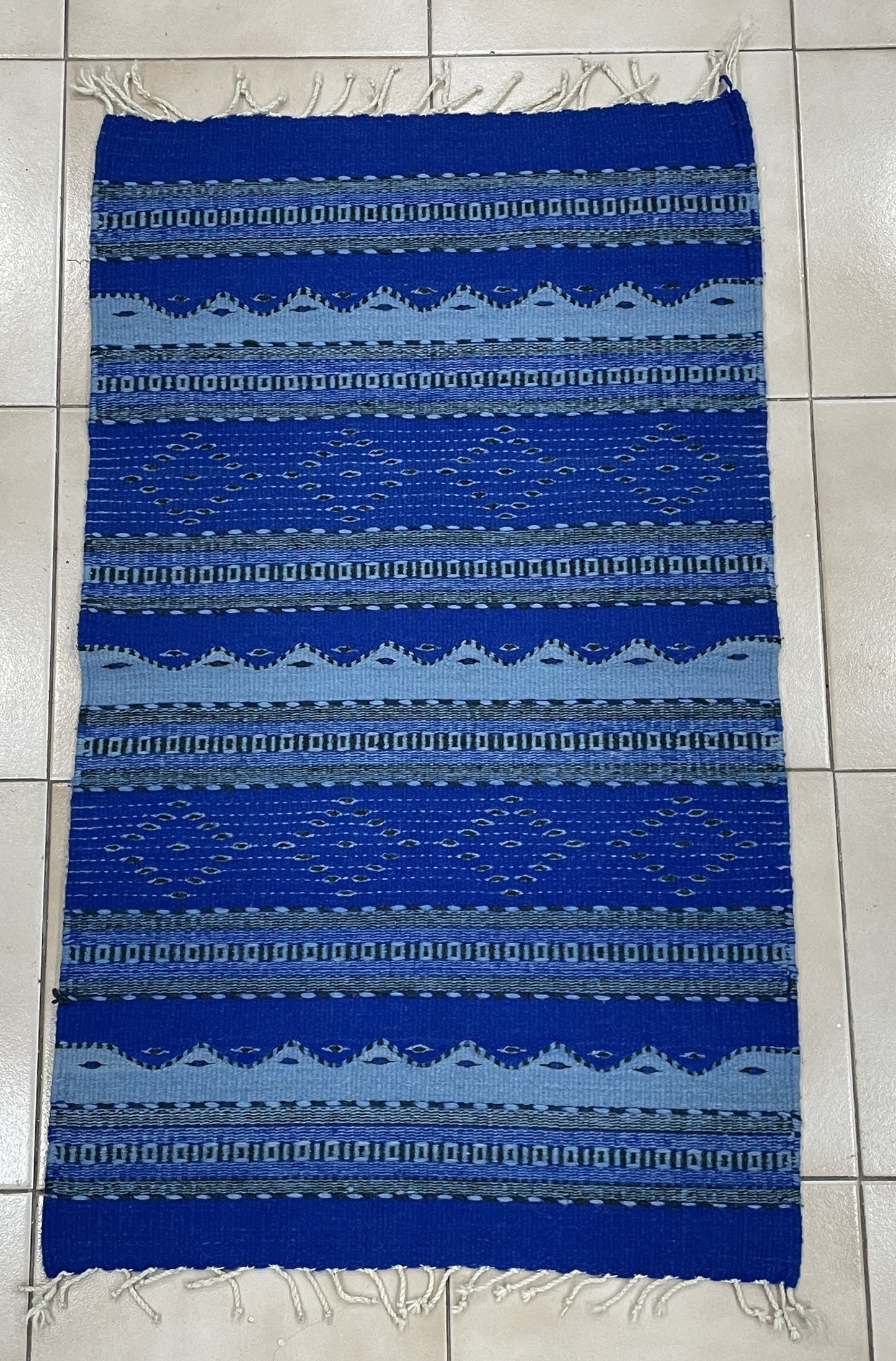 Tapete de Lana - Olas del Mar